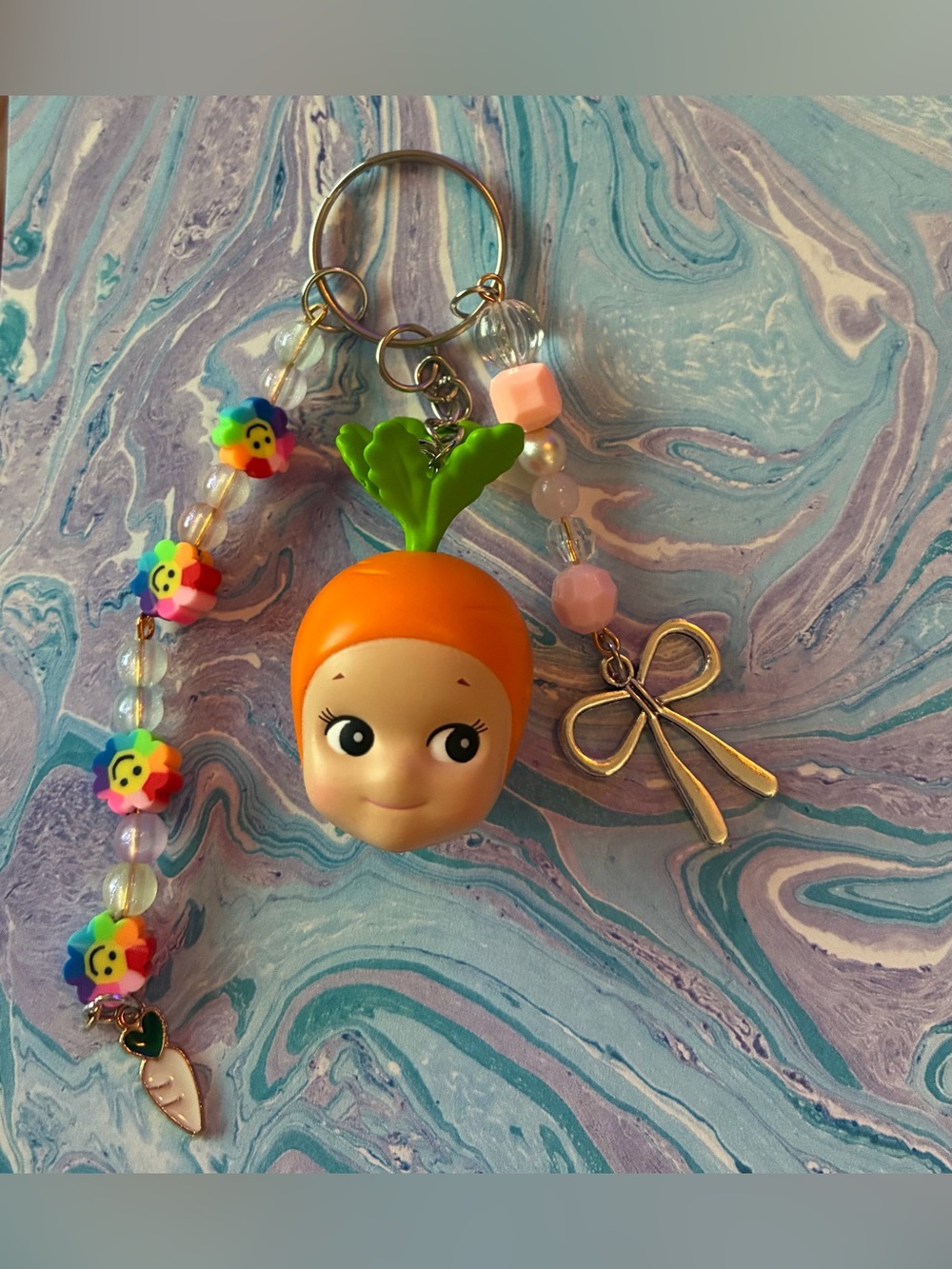 Handmade sonny angel keychain <3